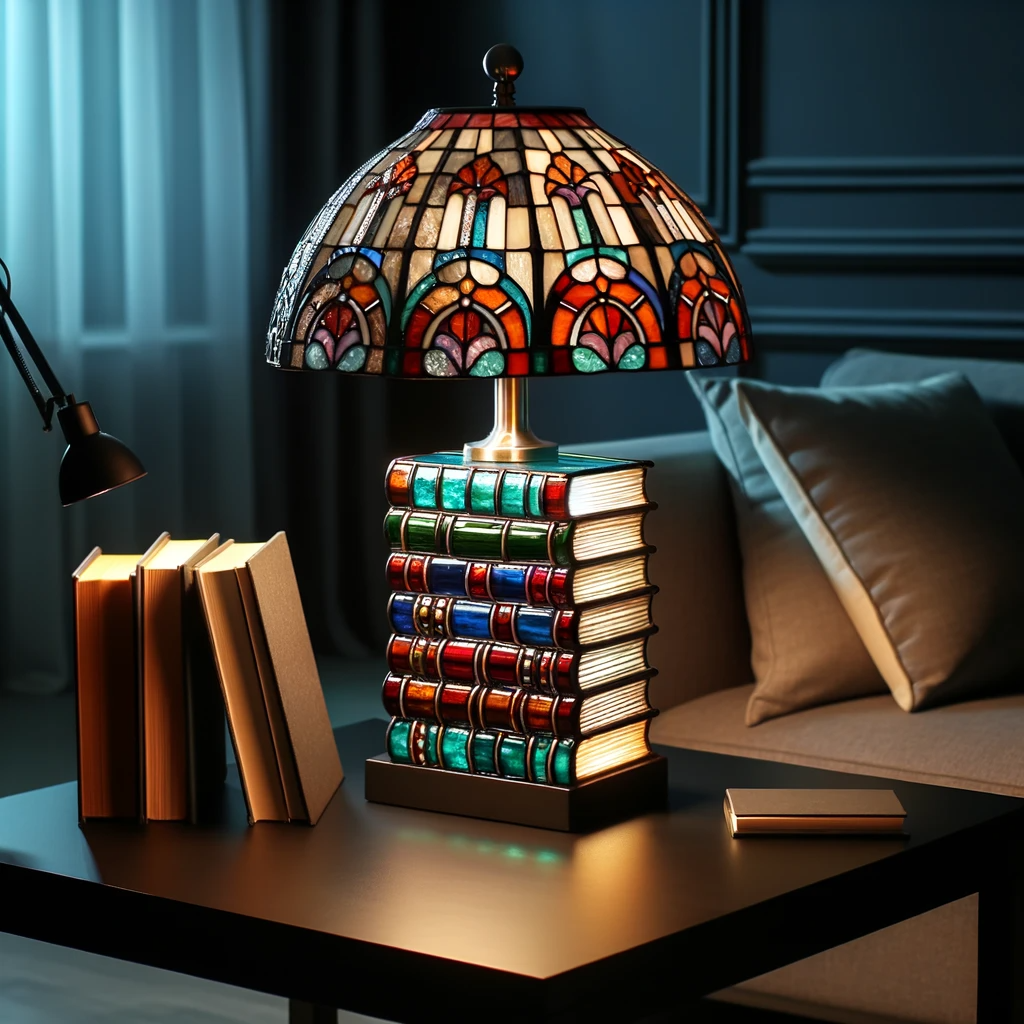 vydko.com-glow-stained-glass-stacked-books-lamps