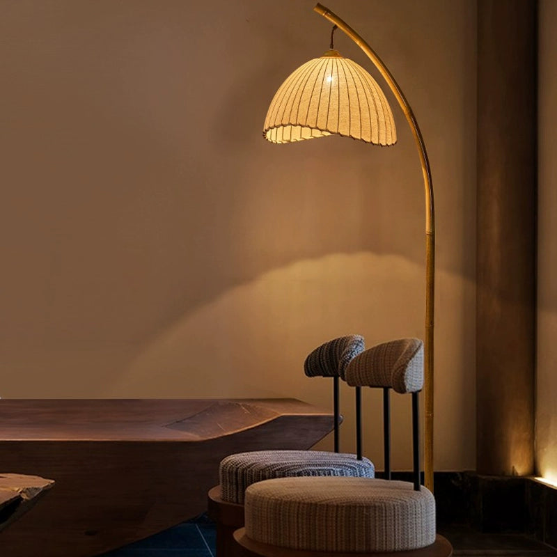 vydko.com - Zen Bamboo Haven Floor Lamp