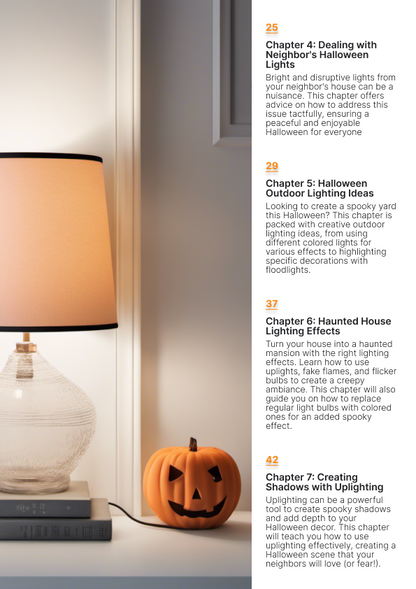 Light Up: Halloween Lighting and Decorations Guide