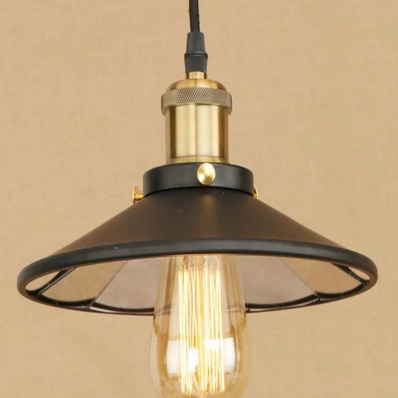 vydko.com - Industrial Loft Iron Pulley Pendant Lamp