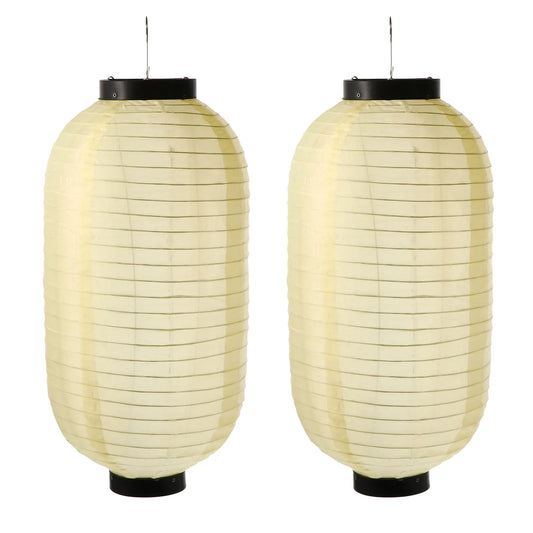 vydko.com - AKIO - Traditional Japanese Silk Lantern Waterproof Pendent Lights