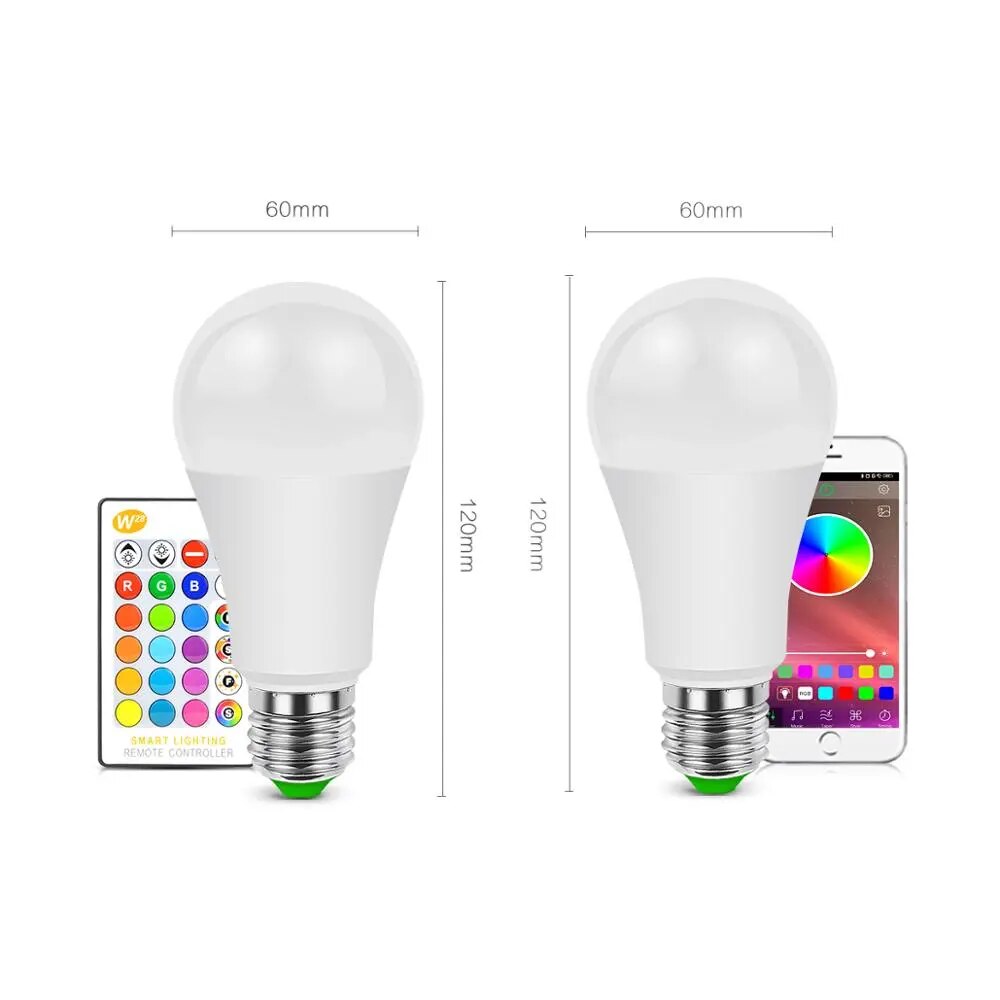 BRITE - E27 Music Voice Control Smart LED Bulb