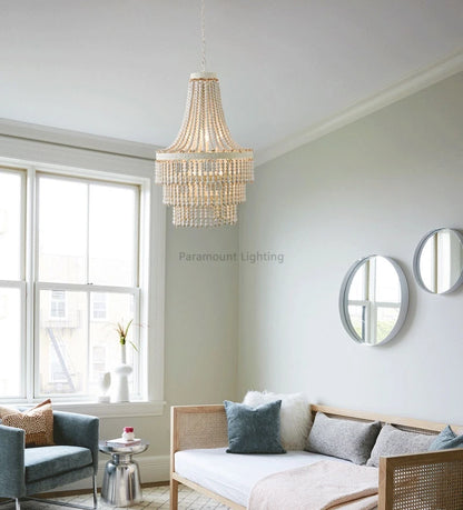 vydko.com - Bohemia-Style Beaded Pendant Light Fixture