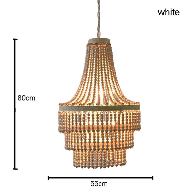 vydko.com - Bohemia-Style Beaded Pendant Light Fixture