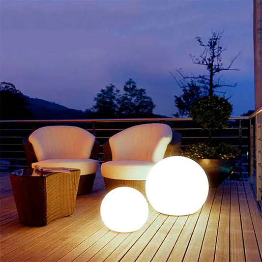 CHILY - Solar LED Rechargeable RGB Garden Ball Lights