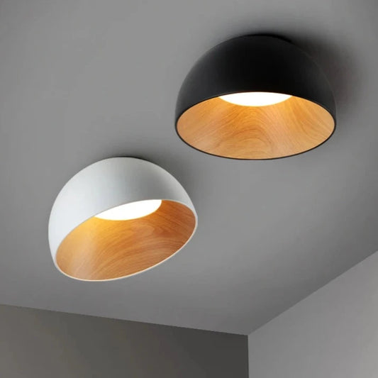 ENDY - Designer Japanese Wood Ceiling Lamp