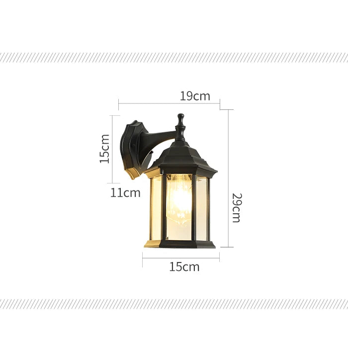 ENOLA - Outdoor Waterproof Garden Wall Lamp