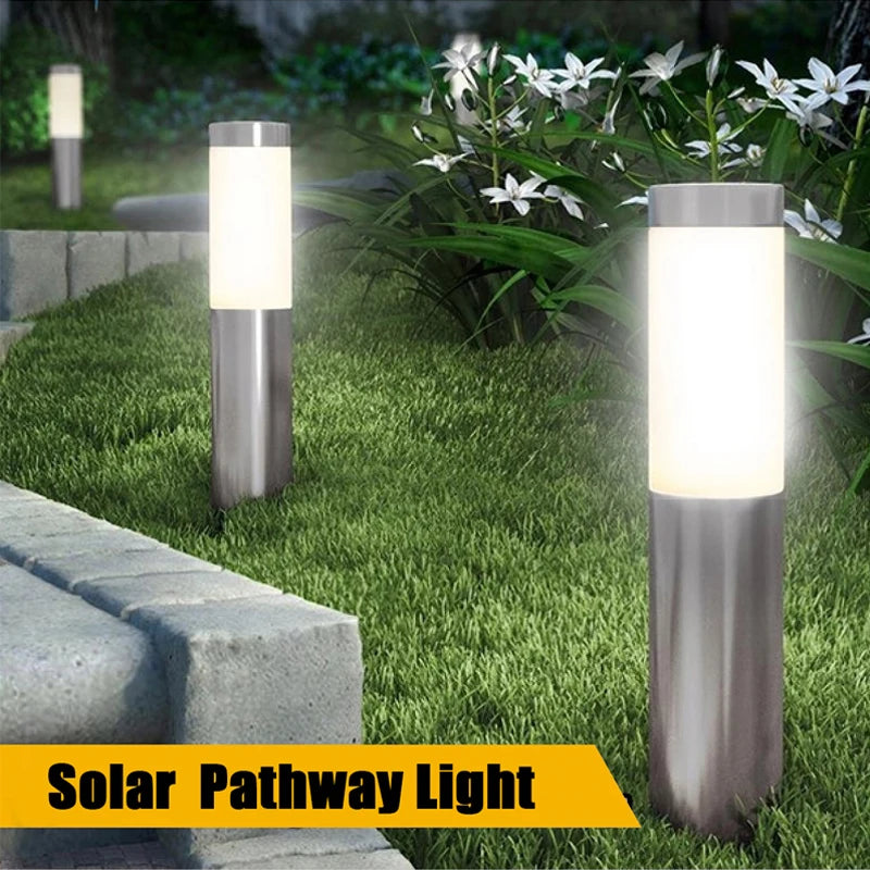 GARDY - Solar LED Ground Plug Bollard Pathway Light