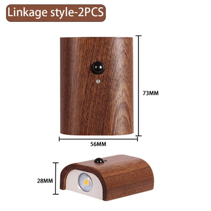 vydko.com - LINA - Linkage Wooden Motion Sensor Night Lights