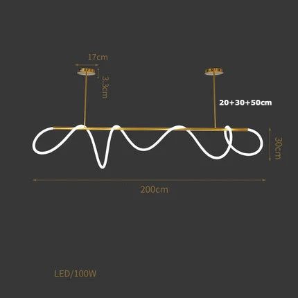 vydko.com - NOTE - Postmodern Music Notes LED Lamp