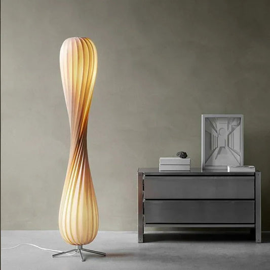 SIO - Wabi Sabi Wooden Art Floor Lamp