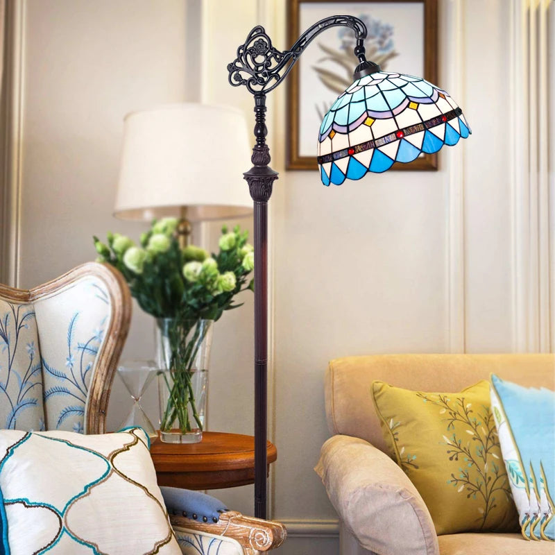 vydko.com - TIFFANY - American-Style Retro Floor Lamp