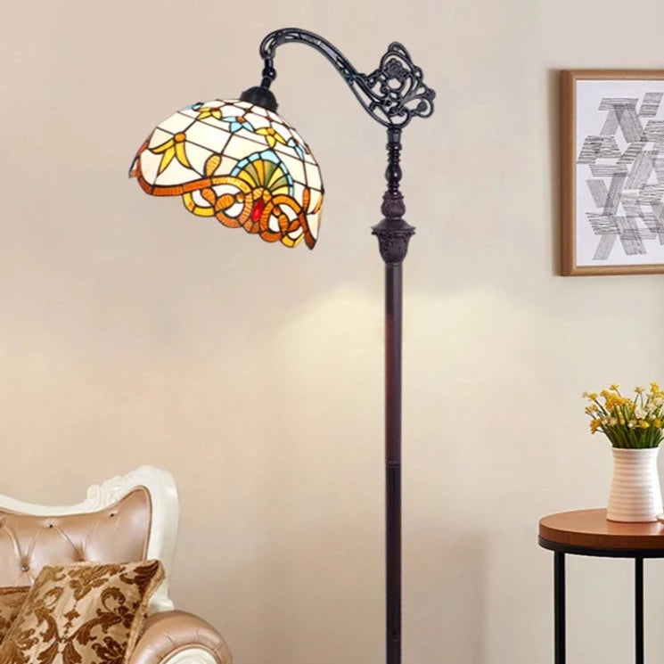 vydko.com - TIFFANY - American-Style Retro Floor Lamp