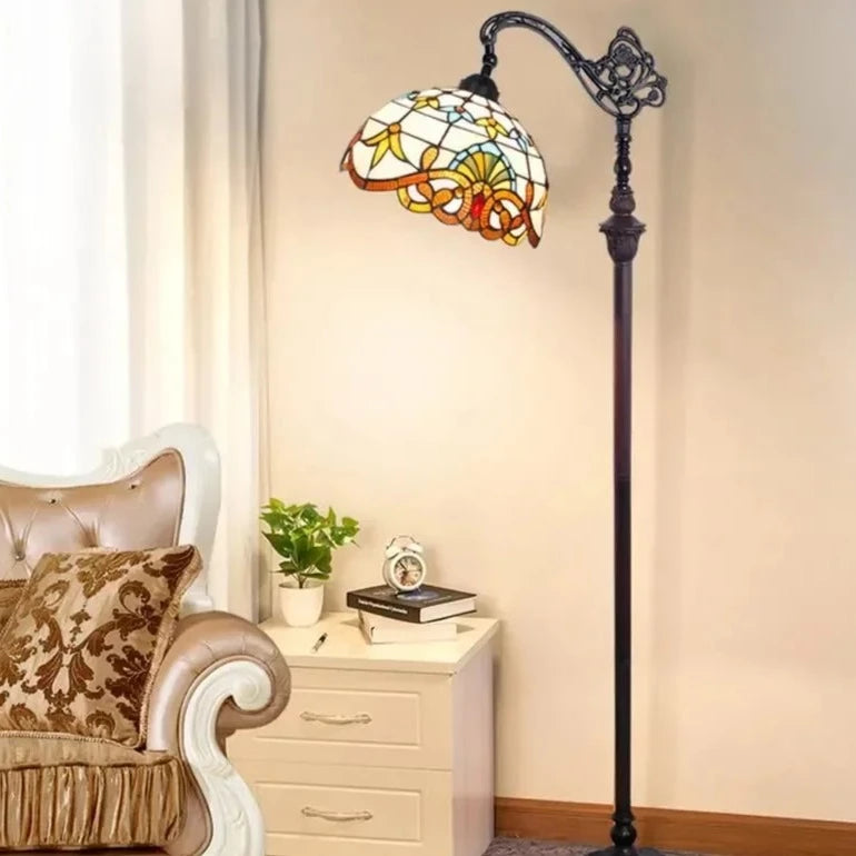 vydko.com - TIFFANY - American-Style Retro Floor Lamp