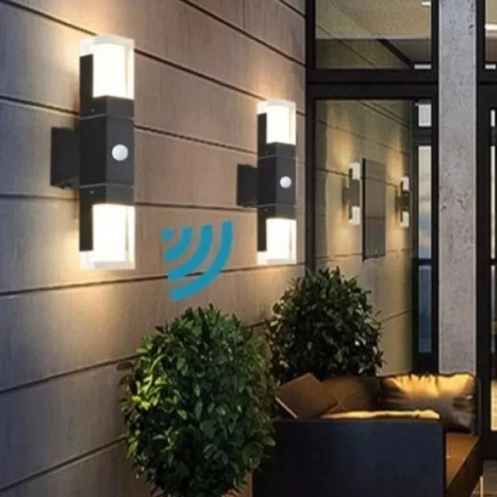 TILTY - Sensor Outdoor Wall Sconce Motion