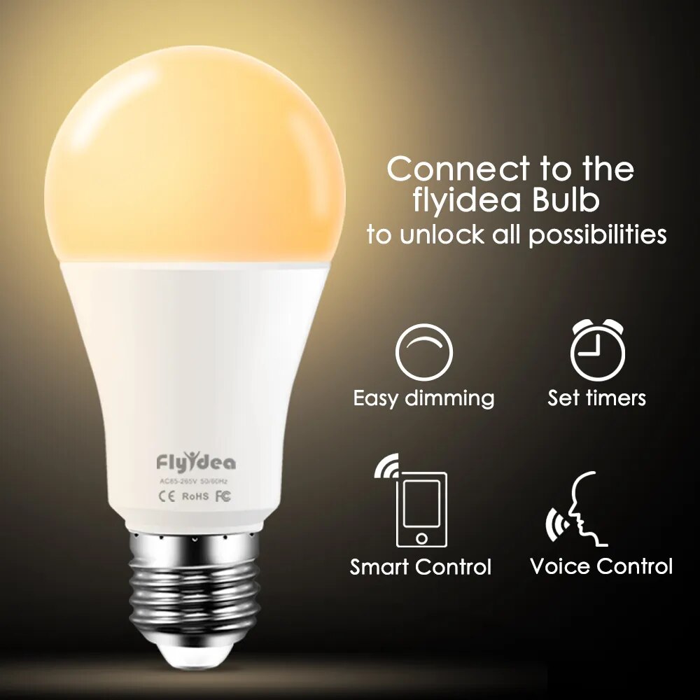 VOX -   Multicolor E27 Voice Control SmartSync Bulb