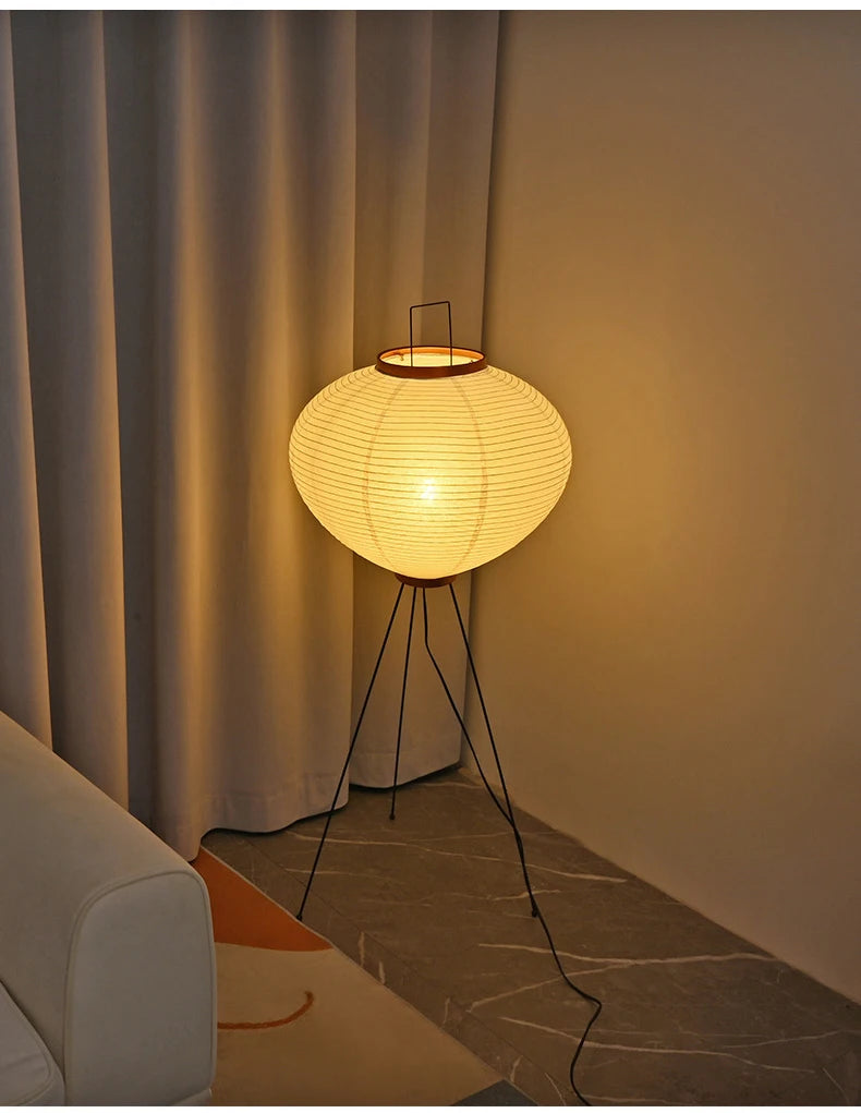 WAB - Noguchi Akari Light Wabi-Sabi Floor Lamp