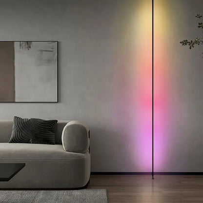 WALNUT - Color Log Strip Wall Lamp Modern Minimalist