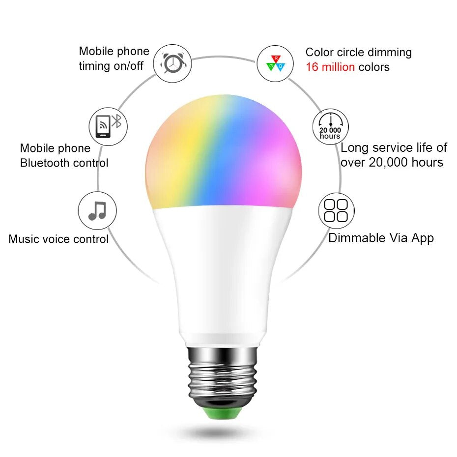 BLU - Magic Sync E27Versatile Smart LED Bulb