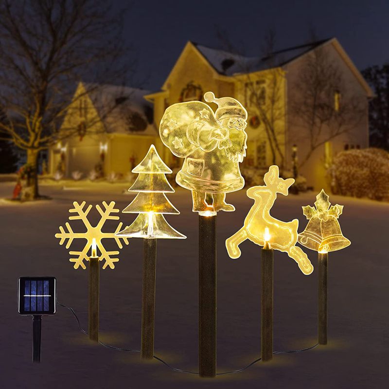 CAROLZ -  Solar Christmas Outdoor Stake Light