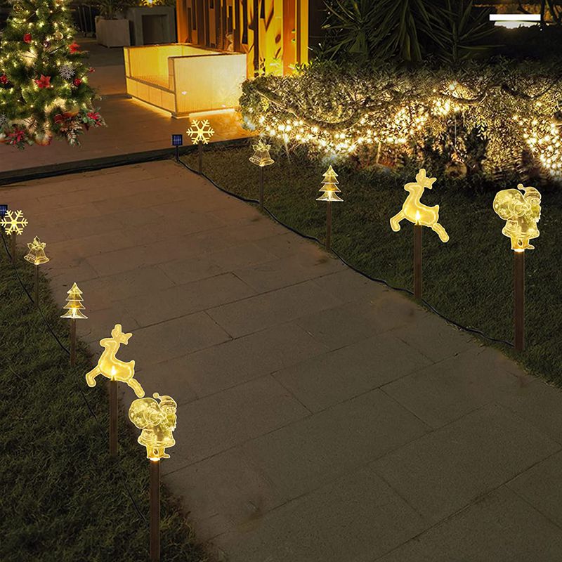 CAROLZ -  Solar Christmas Outdoor Stake Light