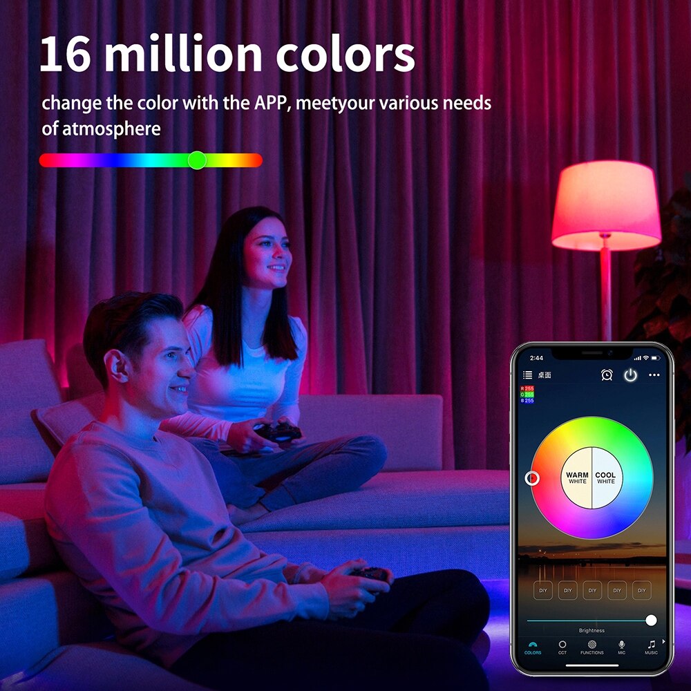 CHROMA - Smart Color-Changing Voice Control Bulb