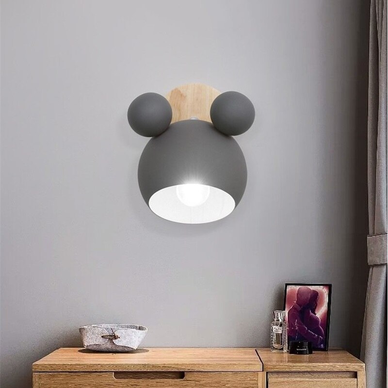 MIKKILUS - Nordic LED Wall Lamp for Kids Bedroom