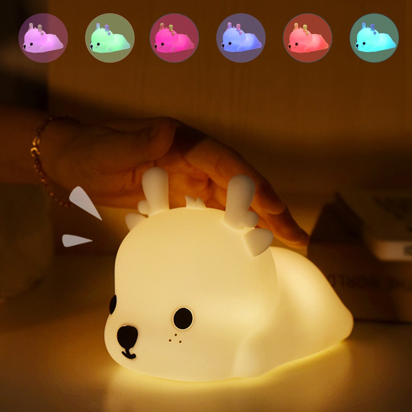 PIXILUME  - Touch LED Night Light for Kids