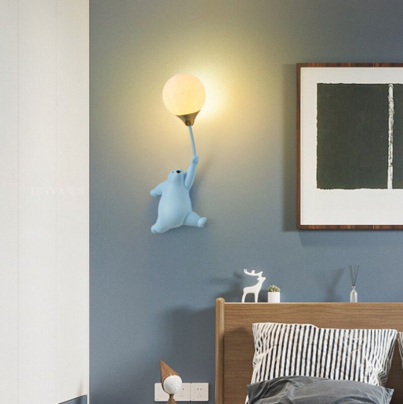 TEDDOGLO - Wall Bedside Light Children's Room