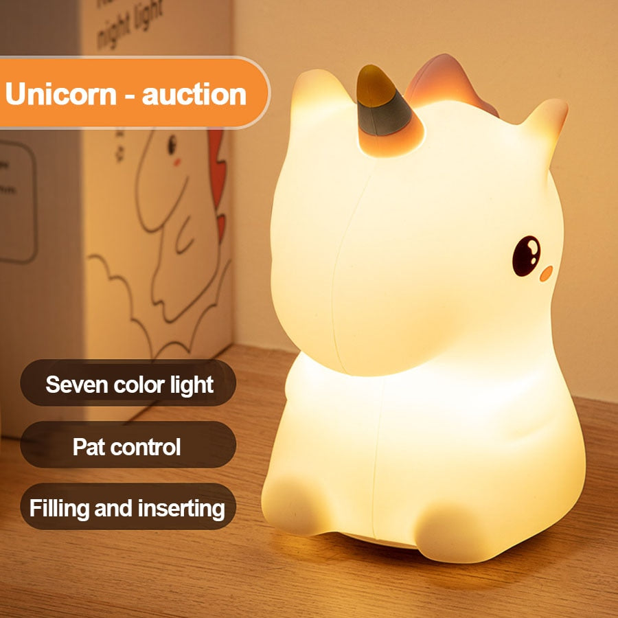 UNITY - Silicone LED Rechargeable Night Light For Kids