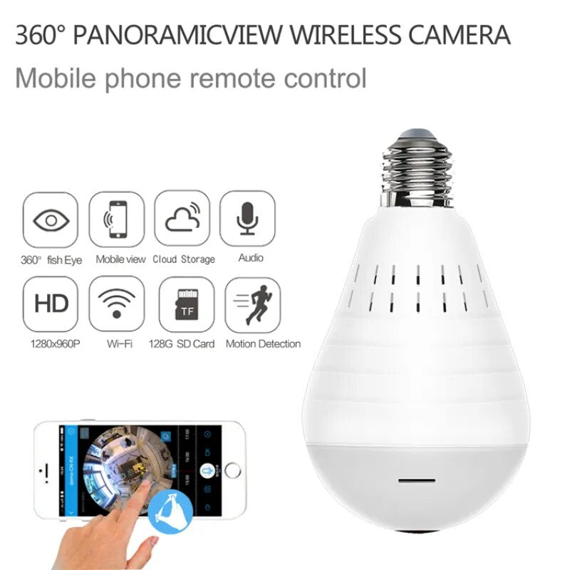 VISTA - 360° PanoraView Surveillance Smart Bulb