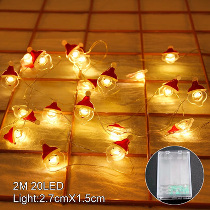 WREATHO -  LED Garland Lights String Christmas Decorations