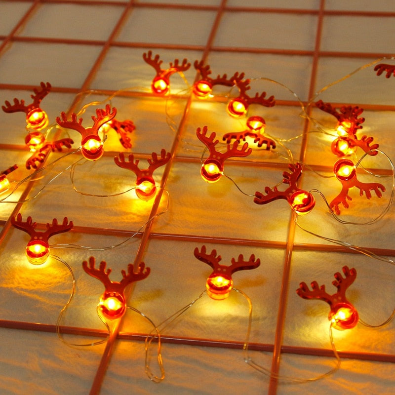 WREATHO -  LED Garland Lights String Christmas Decorations