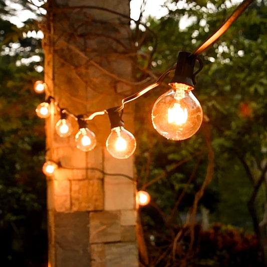 JIPSY - Globe String Lights Outdoor Patio Garland Light