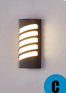 MINDY - LED Outdoor Waterproof Wall Lamp