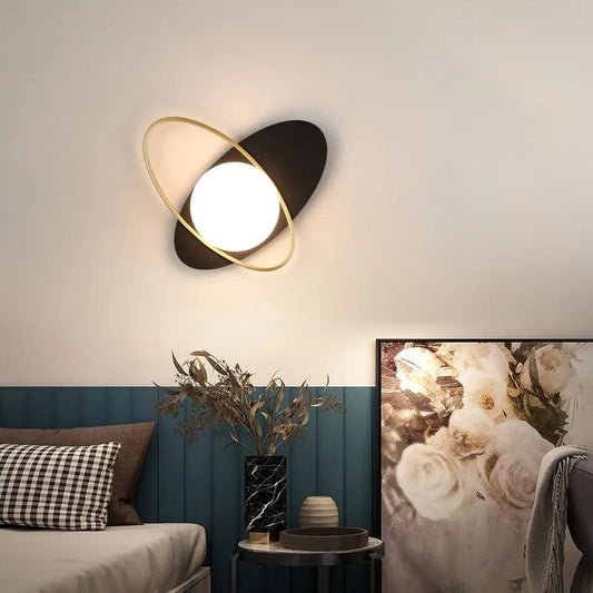 vydko.com - Nordic Glass Orb Elegant LED Wall Luminaire