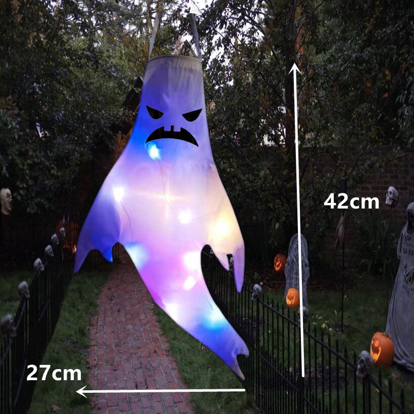 Large Led Halloween Ghost Outdoor Light