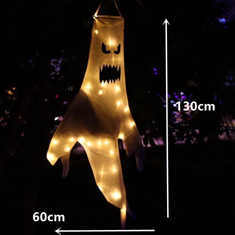 Large Led Halloween Ghost Outdoor Light