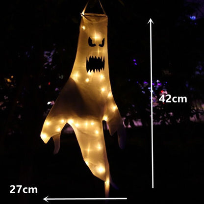 Large Led Halloween Ghost Outdoor Light