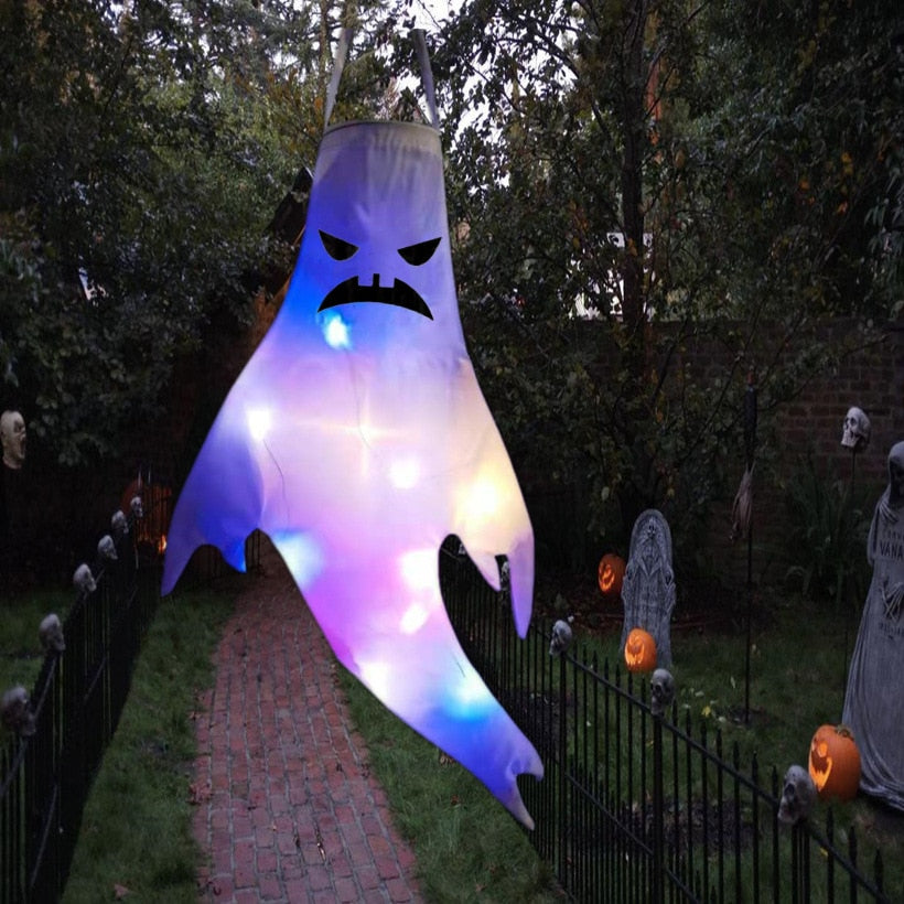 Large Led Halloween Ghost Outdoor Light