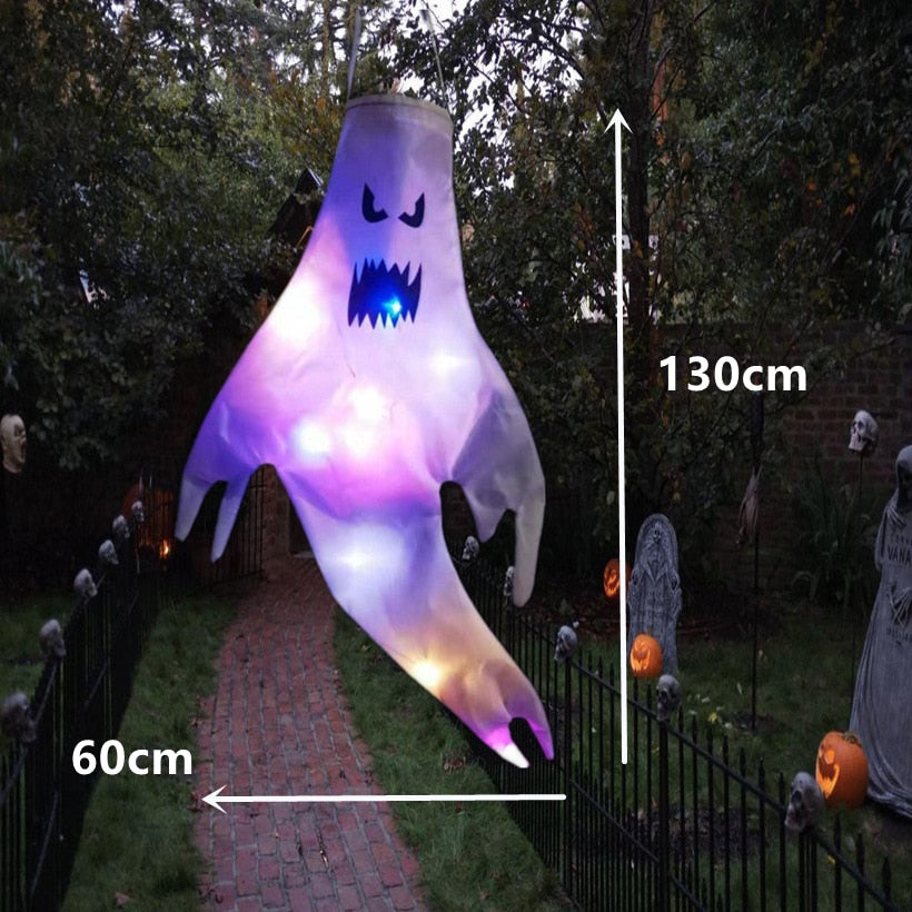 Large Led Halloween Ghost Outdoor Light