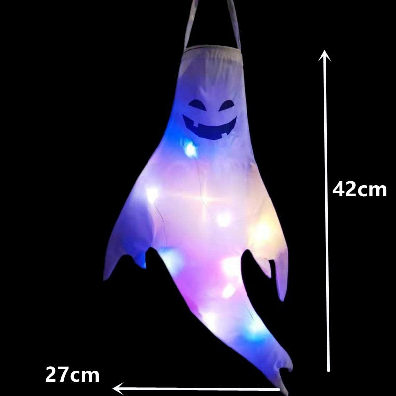 Large Led Halloween Ghost Outdoor Light