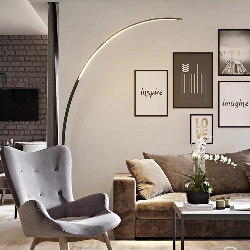 CORGA - Modern Arc Floor Lamp